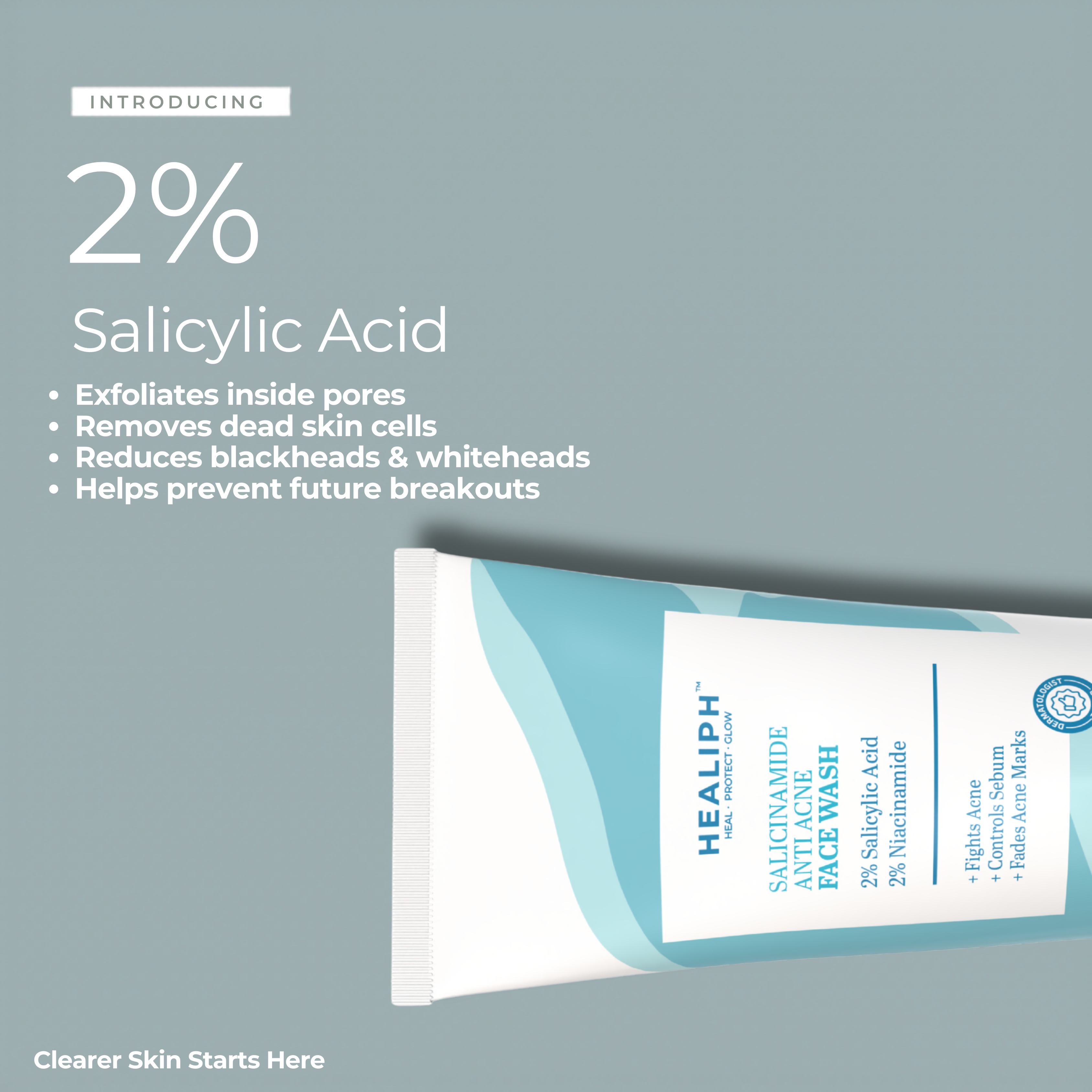 Salicinamide Anti Acne Face Wash