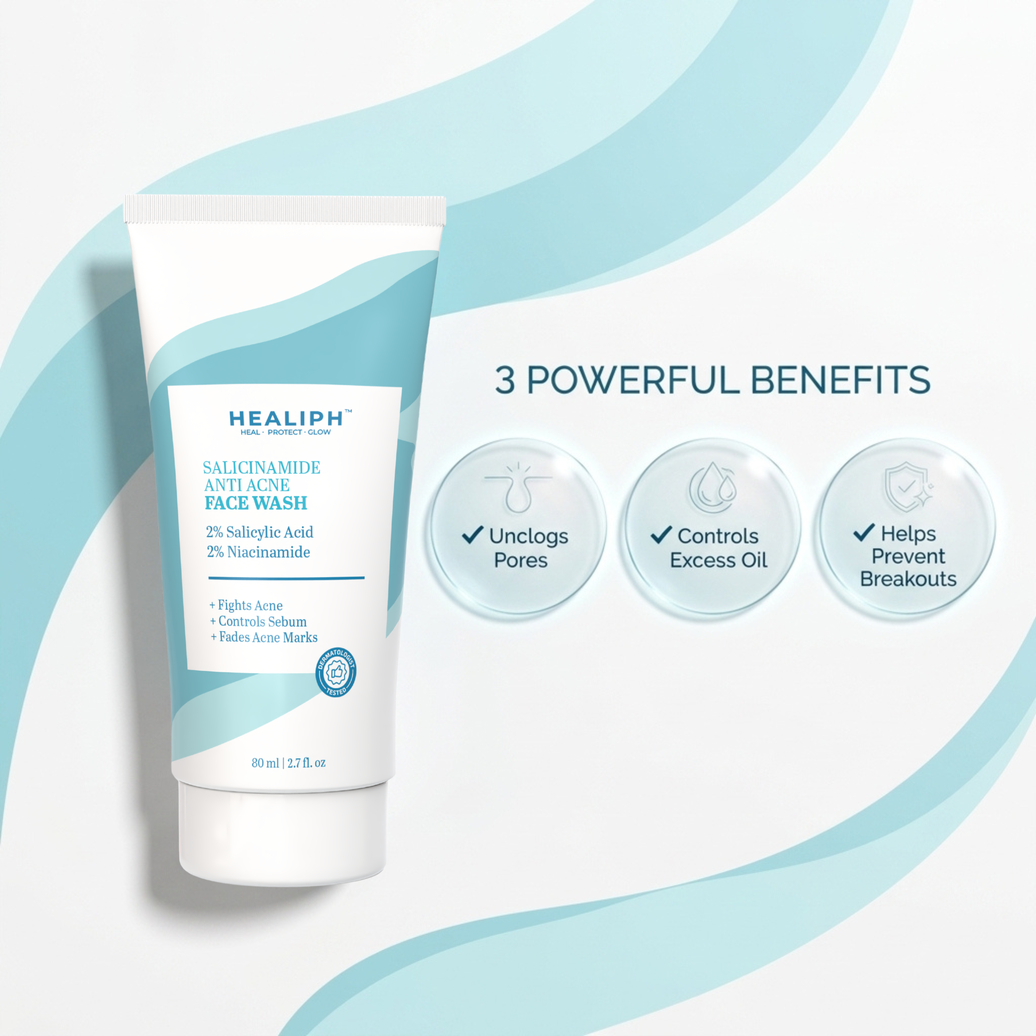 Salicinamide Anti Acne Face Wash