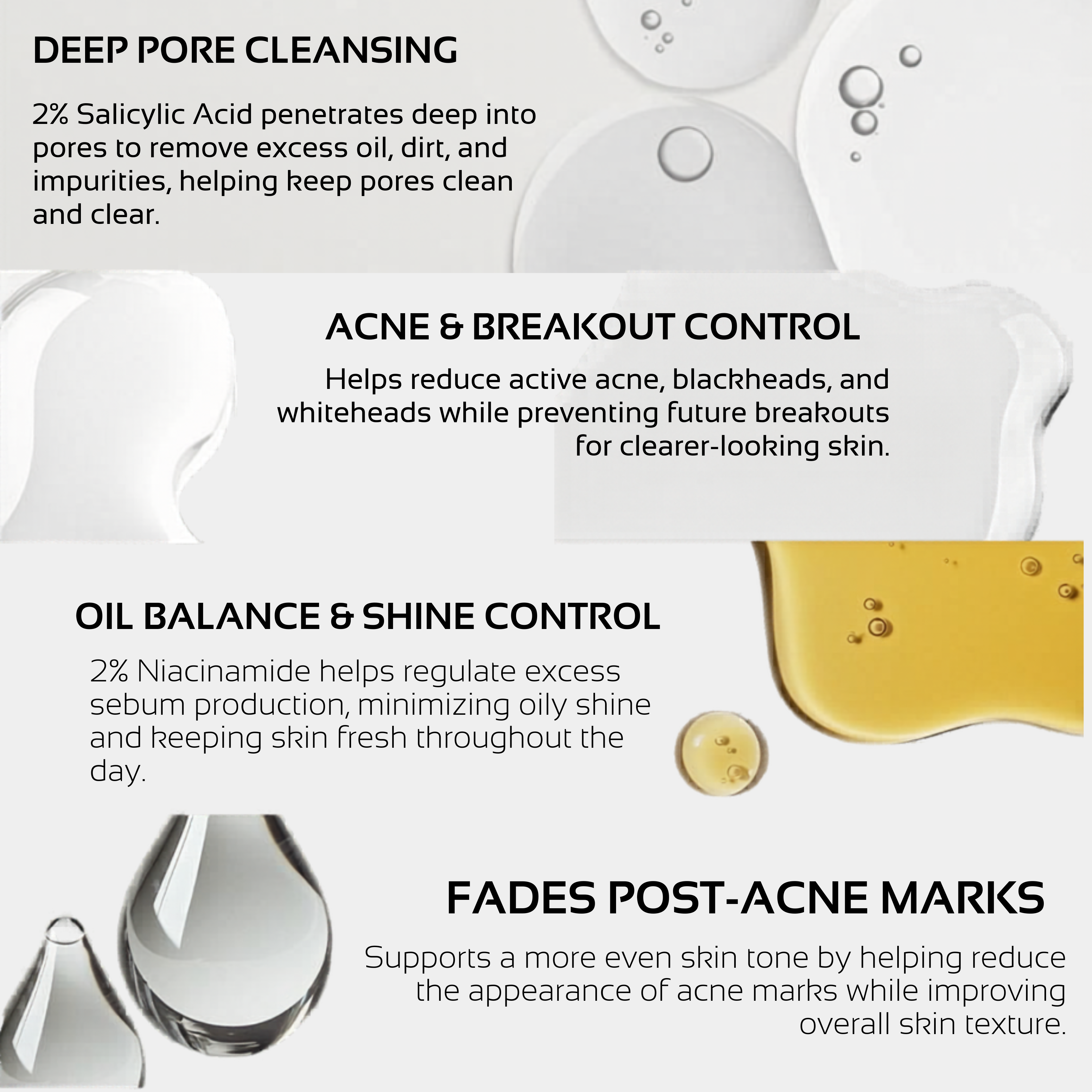 Salicinamide Anti Acne Face Wash