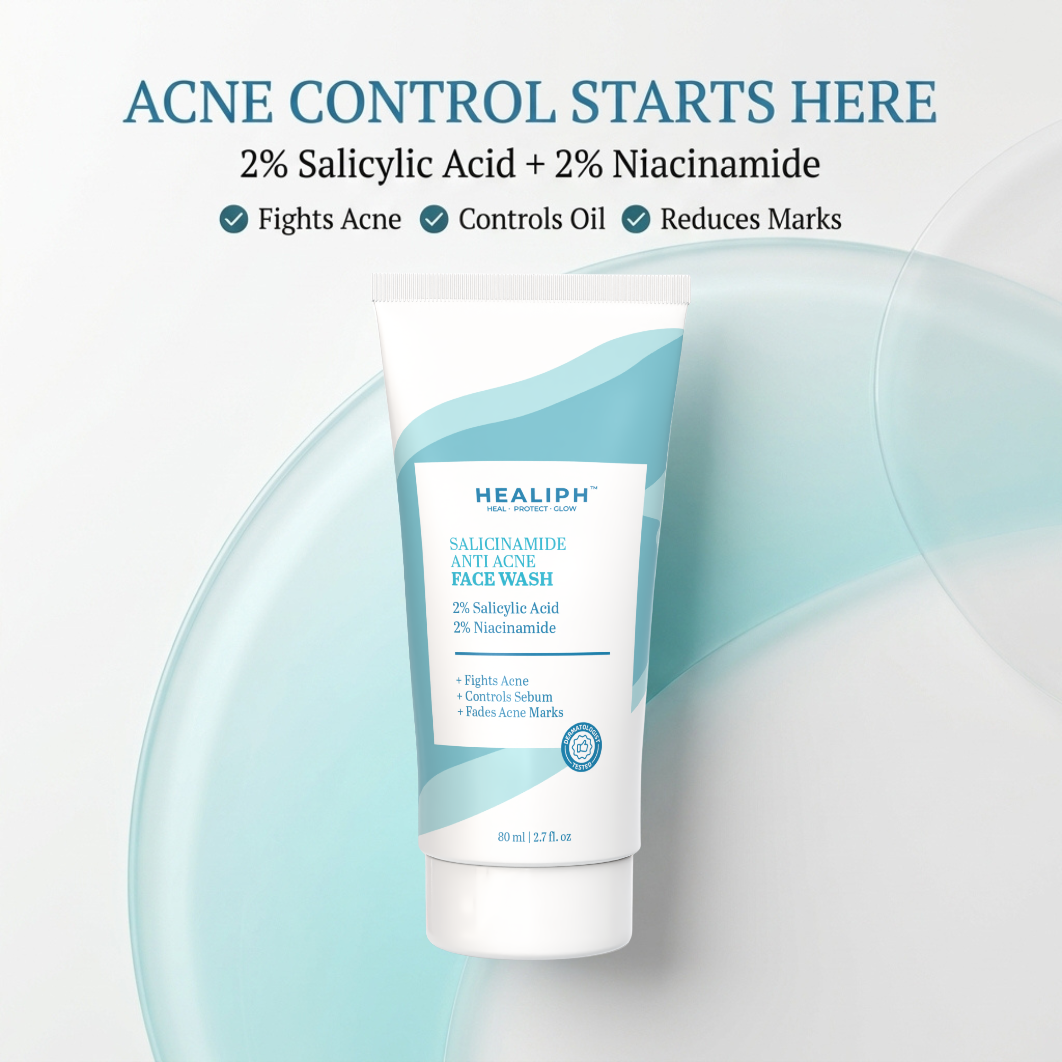 Salicinamide Anti Acne Face Wash